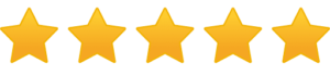 Five Star Rating Icon